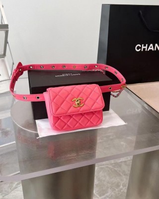 תיק חגורה שאנל  במגוון צבעים 