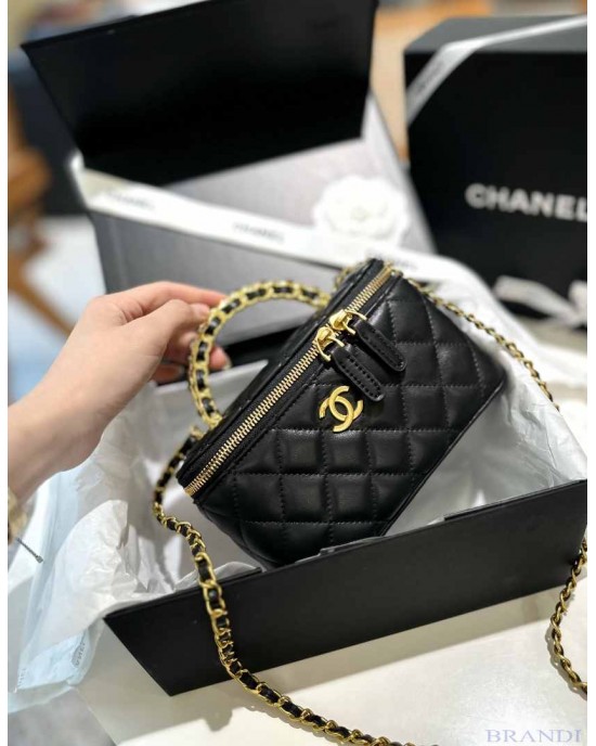 תיק שאנל 16/10/8 ס"מ