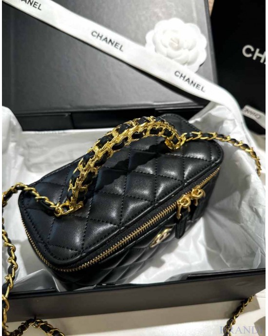 תיק שאנל 16/10/8 ס"מ