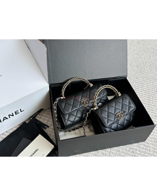 תיק שאנל 19/10 15/12 ס