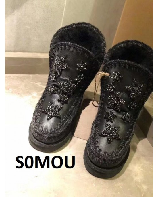 מגפי מו עם עקב פנימי