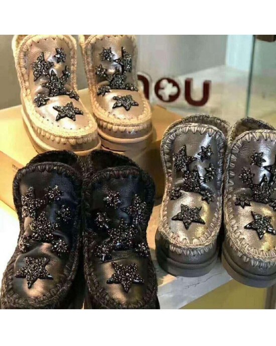 מגפי מו עם עקב פנימי