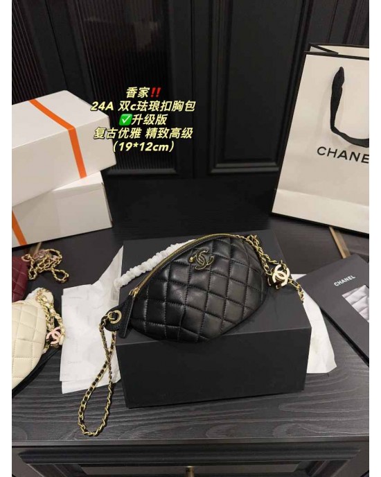 תיק שאנל 19/12 ס"מ