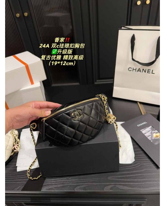 תיק שאנל 19/12 ס"מ