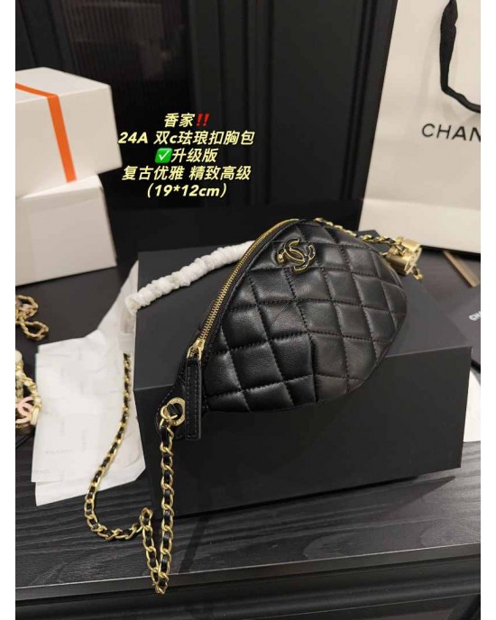 תיק שאנל 19/12 ס"מ