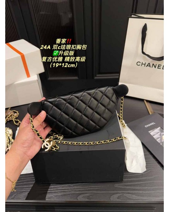 תיק שאנל 19/12 ס"מ