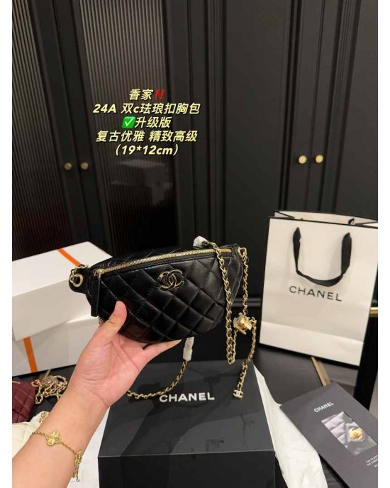 תיק שאנל 19/12 ס"מ