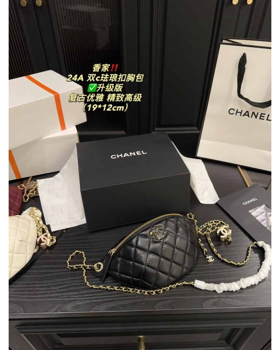 תיק שאנל 19/12 ס"מ