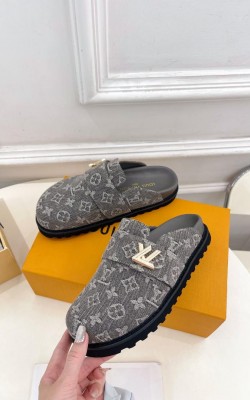 כפכפי לואי גינס אפור