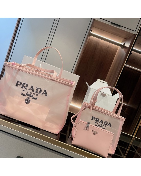 תיקי פראדה שתי גדלים ומלא צבעים