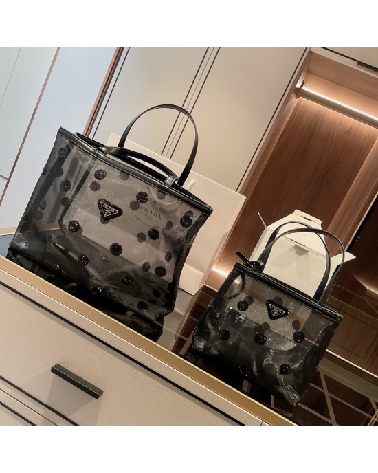 תיקי פראדה שתי גדלים ומלא צבעים